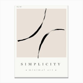 Vie Simple No 19 Canvas Print