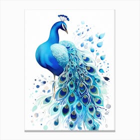 Peacock 8 Canvas Print