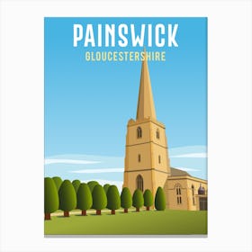 Painswick Church Canvas Print
