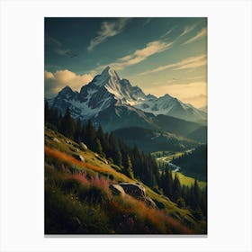 Mountain Landscape 11 Canvas Print