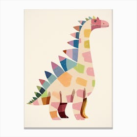 Nursery Dinosaur Art Dimetrodon 2 Canvas Print