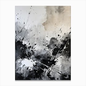 Batman Splatter Canvas Print