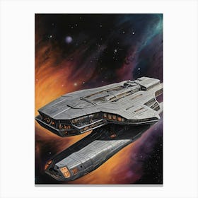 Star Trek Spaceship Canvas Print