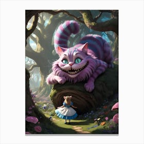 Cheshire Cat 1 Canvas Print