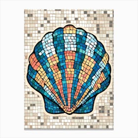 Mosaic Shell 1 Canvas Print