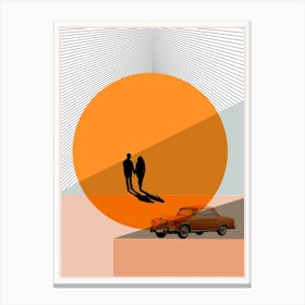Come With Me Darling Canvas Print