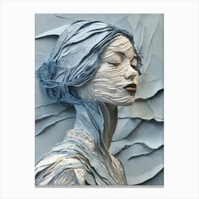 Paper Sculpture Canvas Print