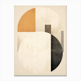 Beige Bauhaus Trofaiach Triumph Canvas Print