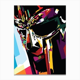 Mf Doom Pop Art Canvas Print