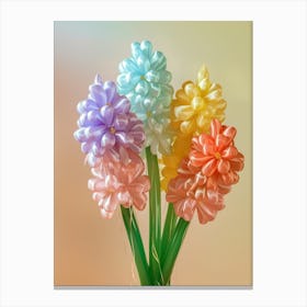 Dreamy Inflatable Flowers Hyacinth 2 Canvas Print