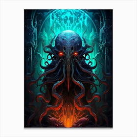 Cthulhu Kraken 1 Canvas Print