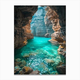 Cave In The Rock 33 Canvas Print