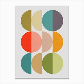 Art of circles in harmony 10 1 Canvas Print