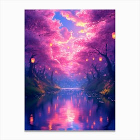 Cherry Blossoms 1 Canvas Print