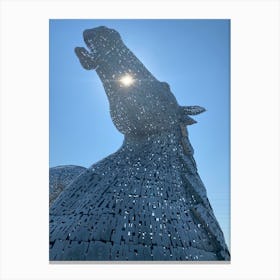 Kelpies Canvas Print