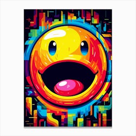 Smiley Face 1 Canvas Print