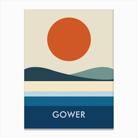 Gower Canvas Print