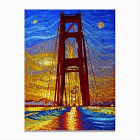 Sunrise Golden Gate Bridge Canvas Print