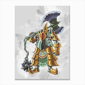 Onox Zelda Painting Canvas Print