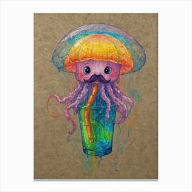 Octopus 36 Canvas Print