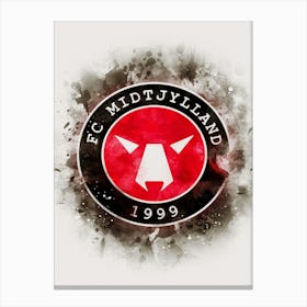 Fc Midtjylland 2 Canvas Print