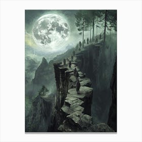 Way Of The Moon Canvas Print