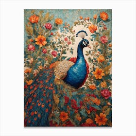 Peacock Canvas Print