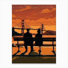 Golden Gate Bridge 3 Canvas Print