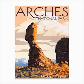 Arches National Park Canvas Print