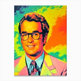 Dan Aykroyd Colourful Pop Movies Art Movies Canvas Print