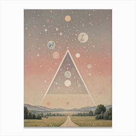 Road To The Planets Canvas Print