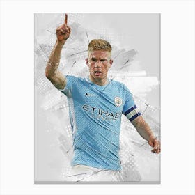 Kevin De Bruyne Manchester City Canvas Print