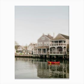 Nantucket Boat Canvas Print