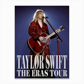 Taylor Swift The Eras Tour 3 Canvas Print