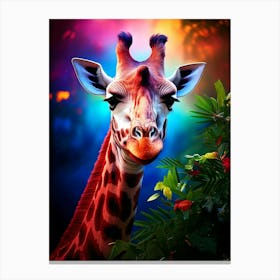 Daisy The Giraffe - AfriDesigns Canvas Print