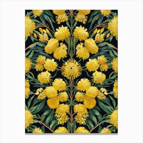 Eucalyptus Floral Art Canvas Print