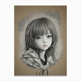 Anime Girl 2 Canvas Print