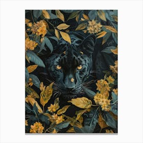 Black Panther 11 Canvas Print