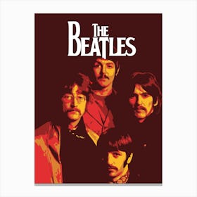 The Beatles Music Legend Canvas Print