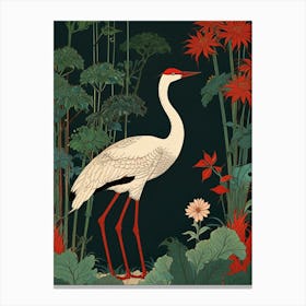 Chinese Crane Canvas Print