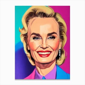 Jessica Lange Pop Movies Art Movies Canvas Print