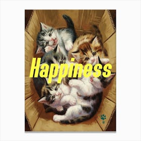 Happiness Canvas Print