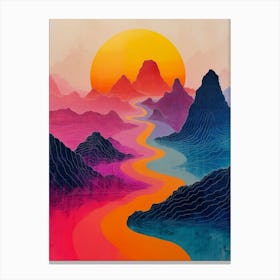 'Sunrise' 61 Canvas Print