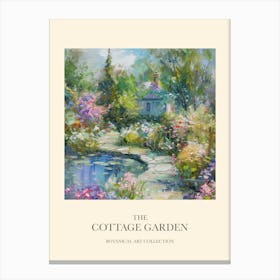 Cottage Garden Poster Enchanted Pond 2 Canvas Print