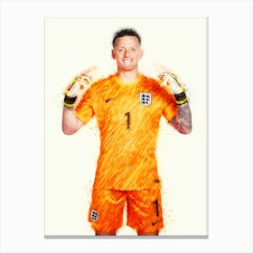 Jordan Pickford 1 Canvas Print