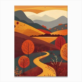 Autumn Landscape 1 Canvas Print