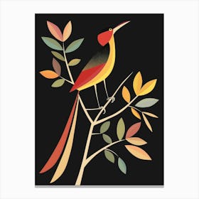 Bird On A Branch 16 Canvas Print