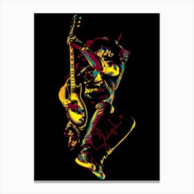 Slash Musician Legend Canvas Print