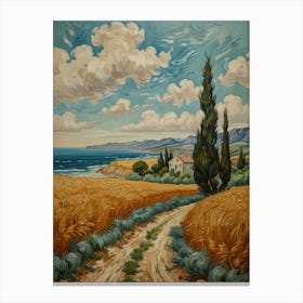 Path To The Sea Canvas Print