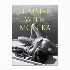 Summer With Monika (1953) Canvas Print